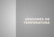 Sensores de temperatura
