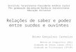 Bruno Gonçalves Carneiro Mestre em linguística (UFG) Graduado em letras libras (UFSC)