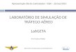LABORATÓRIO DE SIMULAÇÃO DE TRÁFEGO AÉREO Lab GETA Prof. Carlos Müller