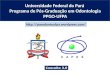 Universidade  Federal do  Pará Programa  de  Pós-Graduação em Odontologia PPGO-UFPA