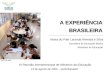 A EXPERIÊNCIA BRASILEIRA