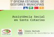 Assistência Social  em Santa Catarina