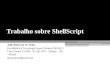 Trabalho sobre ShellScript