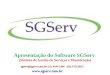Apresentação Software SGServ