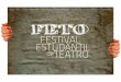 Projeto de Captação do FETO - Festival Estudantil de Teatro 2011 - v2