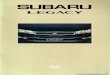 Catálogo Subaru Legacy 1996