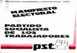 Manifiesto Electoral del PST a les eleccions del 83