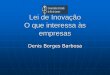 Apresentação - Dr. Denis Borges Barbosa