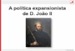 A política de D. João II