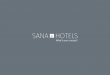 Apresentação SANA Hotels (PT)