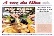 Jornal "A Voz da Ilha" - novembro de 2009