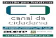 Cartilha Canal da Cidadania
