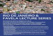 Rio de Janeiro and Favela Lecture Series