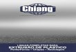 Chiang Máquinas | PLÁSTICO | Catálogo Linhas Completas para Extrusão de Plástico