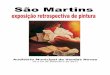 Catálogo da exposição retroespectiva de pintura da artista São Martins