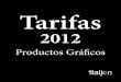 Catálogo tarifas 2012