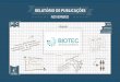 Relat³rio de publica§µes - Biotec