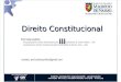 Constitucional III Ordem Econ Mica e Financeira (1)