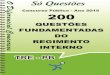 TRE-PB - 200 Questões Fundamentadas Do Regimento Interno
