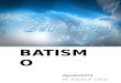As águas do batismo
