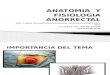 Anatomia y Fisiologia Anorrectal