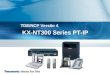 KX-NT300 Series PT-IP TDE/NCP Versão 4. Introdução Este curso descreve os telefones proprietários IPs (PT-IP), que podem ser conectados aos PABX das séries