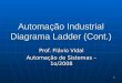 1 Automação Industrial Diagrama Ladder (Cont.) Prof. Flávio Vidal Automação de Sistemas – 1o/2008