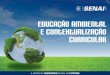 Introdução Educação Ambiental e Contextualização Curricular A Educação Ambiental é considerada como elemento crítico para a promoção do Desenvolvimento