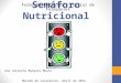 Semáforo Nutricional Ana Catarina Marques Mouta Macedo de Cavaleiros, Abril de 2015 Formação Pedagógica Inicial de Formadores