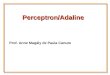 Perceptron/Adaline Prof. Anne Magály de Paula Canuto