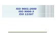 KAIS T ISO 9001:2000 ISO 9000-3 ISO 12207. 2 / 55 ISO 9001:2000 / ISO 9000-3/ ISO 12207 Roteiro Introdução Certificação ISO 9001 Estrutura da ISO 9001
