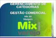 GERENCIAMENTO DE CATEGORIAS GESTÃO COMERCIAL Mix de Margem