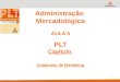 Administração Mercadológica AULA 5 PLT Capítulo Composto de Marketing 1