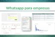 Whatsapp para empresas. Que é whatsapp empresas É uma ferramenta 100% web que permite receber e enviar mensagens via whatsapp. Nossa ferramenta contem