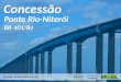 Ministério dos TransportesConcessão Brasília, 18 de maio de 2015 Ponte Rio-Niterói BR-101/RJ