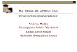 MATERIAL DE APOIO - TCC Professores colaboradores: Andrea Matos Giuseppina Adele Rischioni Khalil Amin Khalil Neivaldo Gonçalves Costa
