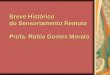 Breve Histórico do Sensoriamento Remoto Profa. Rúbia Gomes Morato