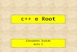 Alexandre Suaide aula 2 c++ e Root. Programa Aula 1 –Introdução ao c++ e ROOT –c++ básico Aula 2 –Ponteiros/referências –Usando ponteiros  cálculo de