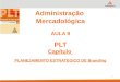 Administração Mercadológica AULA 9 PLT Capítulo PLANEJAMENTO ESTRATEGICO DE Branding 1