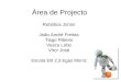 Área de Projecto Robótica Júnior João André Freitas Tiago Ribeiro Vasco Lobo Vítor José Escola EB 2,3 Egas Moniz