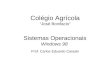 Colégio Agrícola “José Bonifacio” Sistemas Operacionais Windows 98 Prof. Carlos Eduardo Caraski