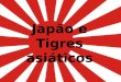 Japão e Tigres asiáticos. Aspecto físico -Relevo insular (mais de 3.400 ilhas) - 4 ilhas principais: HOKKAIDO HONSHU SHIKOKU KYUSHU