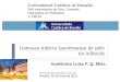 Acadêmica Luiza F. Q. Mota Universidade Católica de Brasília Sob orientação de Dra. Carmen Disciplina de Pediatria 1º/2015  Brasília,