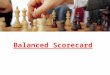 Balanced Scorecard. Alternativa às limitações dos sistemas tradicionais de avaliação de desempenho Inicialmente como um sistema de mensuração do desempenho