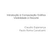 Introdução à Computação Gráfica Visibilidade e Recorte Claudio Esperança Paulo Roma Cavalcanti