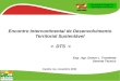 Secretaria de Estado da Agricultura e da Pesca Encontro Intercontinental de Desenvolvimento Territorial Sustentável > DTS DTS < Eng. Agr. Osmar L. Trombetta