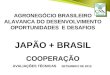 AGRONEGÓCIO BRASILEIRO ALAVANCA DO DESENVOLVIMENTO OPORTUNIDADES E DESAFIOS JAPÃO + BRASIL COOPERAÇÃO AVALIAÇÕES TÉCNICAS SETEMBRO DE 2015