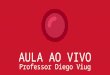 AULA AO VIVO Professor Diego Viug. Um cone circular reto, cuja medida do raio da base é R, é cortado por um plano paralelo a sua base, resultando dois