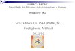 SISTEMAS DE INFORMAÇÃO Inteligência Artificial 2011/01 UNIPAC - FACAE Faculdade de Ciências Administrativas e Exatas Araguari - MG