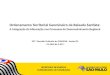 Ordenamento Territorial Geomineiro da Baixada Santista: A Integração da Mineração nos Processos de Desenvolvimento Regional 187.ª Reunião Ordinária do